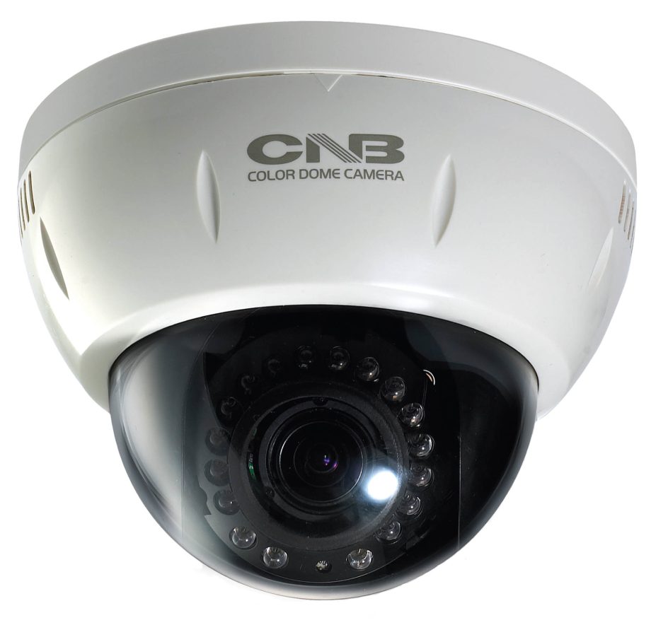 CNB IDP4000VR 640 x 480 Network IP Dome Camera, 3.8-9.5 mm Lens