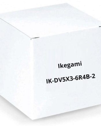 Ikegami IK-DV5X3.6R4B-2 1/2-inch CS Mount 3.6-18mm f/1.8 Varifocal Manual Iris Lens