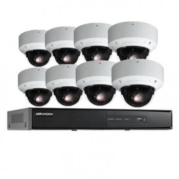 InVid INVIPARVARIDOME 8 Camera Dome System 720p - 8-camera-security-systems