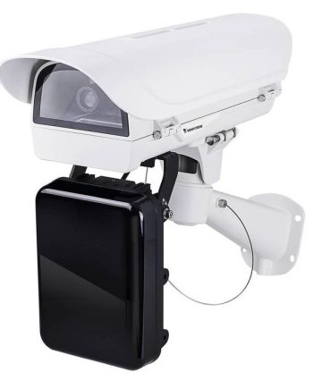 Vivotek IP9165-LPCKIT-H 2 Megapixel Day/Night Outdoor IR License Plate Camera for Highway Monitoring, 12-40mm Lens