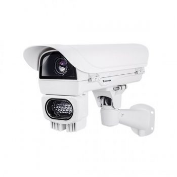 Vivotek IP9165-LPCKIT-S1 2 Megapixel Day/Night Outdoor IR License Plate Camera for Street Monitoring, 12-40mm Lens