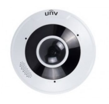 Uniview IPC868ER-VF18-B 12 Megapixel Network IR Outdoor 360° Camera, 1.8mm Lens