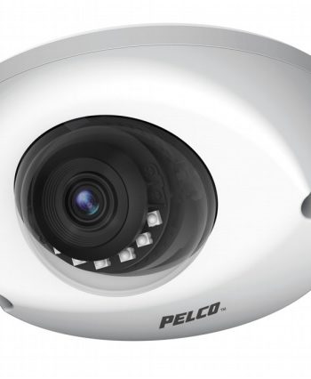Pelco IWP232-1ERS 2 Megapixel Sarix Pro Network IR Vandal Resistant Wedge Dome Camera, 2.4mm Lens