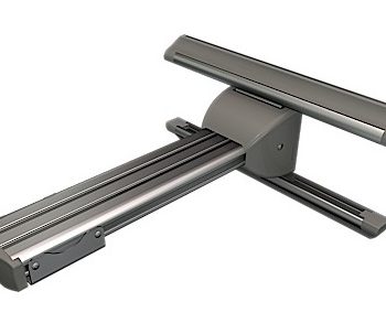 Crimson JS2-55S 55″ Extension Short Throw Dual Stud Projector Arm, Silver