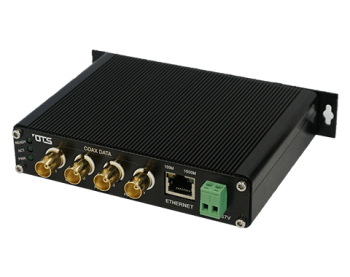 Syncom KA-EOCP-4R-200 4 Coax to 1 Port Gigabit Ethernet Uplink Media Converter