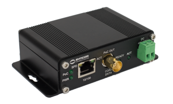 Syncom KA-EOCP-R Ethernet Over Coax Receiver with PoE Media Converter