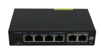 Syncom KA-G6P-60SX 4 Port Industrial Grade Gigabit PoE Switch with 2 Port Gigabit Uplinks