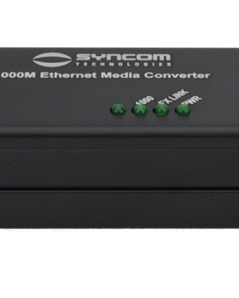 Syncom KA-GSFPH Hardened Gigabit Ethernet to Gigabit SFP Media Converter