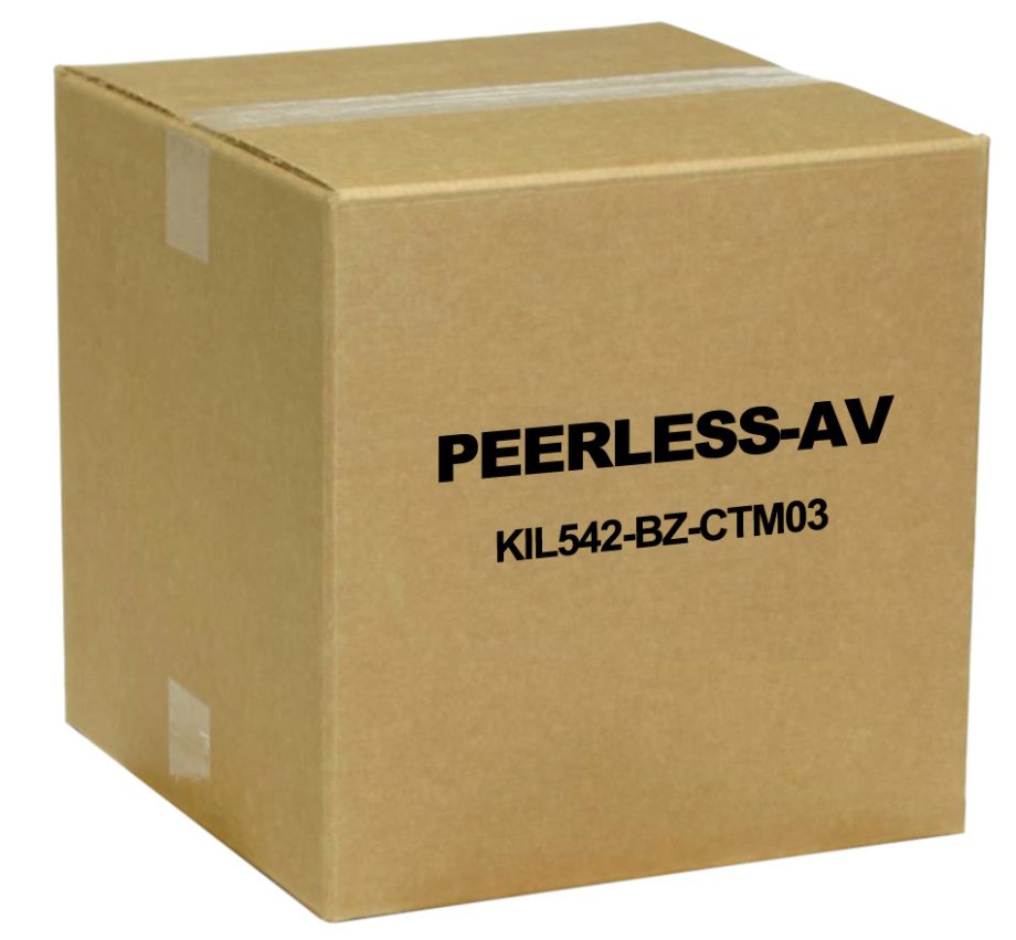Peerless-AV KIL542-BZ-CTM03 42″ Landscape Kiosk Enclosure, Bronze