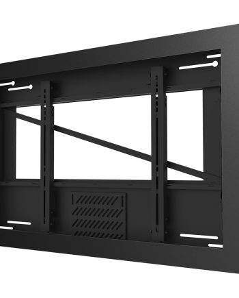 Peerless-AV KIL649-35D-RAL9007-DIV 49″ On-Wall Landscape Kiosk for Displays up to 3.5″ Deep with Hex Pin Screws