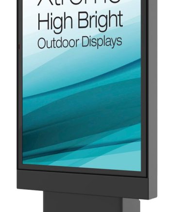 Peerless-AV KOF549-1XHB Outdoor Digital Menu Board, Supports (1) 49″ Xtreme High Bright Outdoor Display