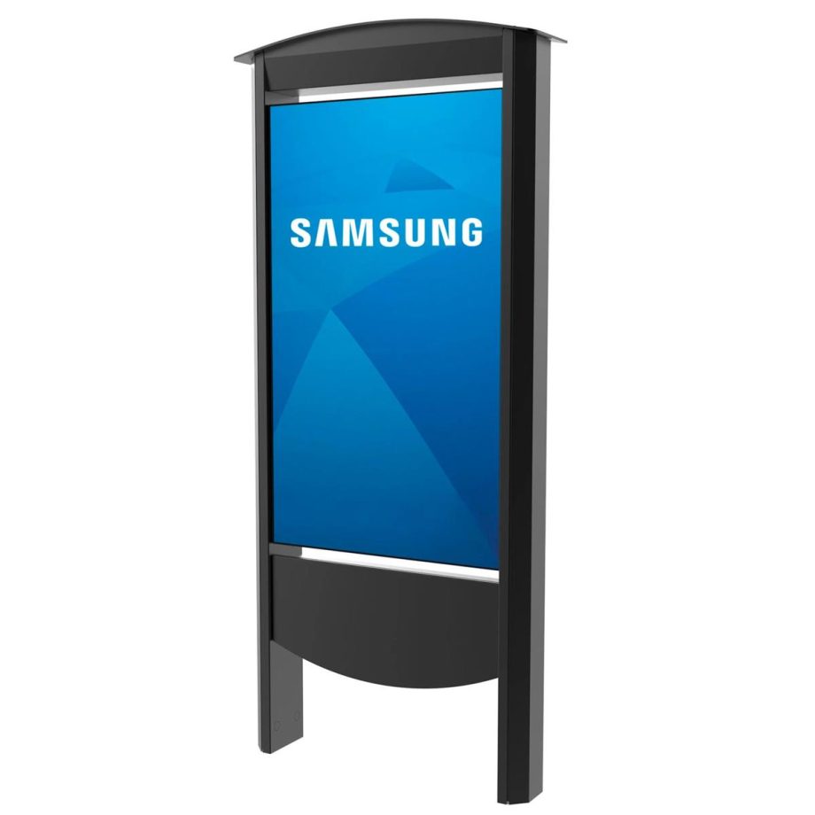 Peerless-AV KOP2546-OHF-EUK Smart City Kiosk, Designed for 46″ Samsung OHF Display, EUK