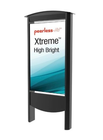 Peerless-AV KOP2555-XHB 55″ Smart City Kiosk, Includes XtremeTM High Bright Outdoor Display