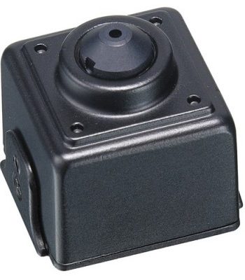 KT&C KPC-E23NUP4 750TVL Miniature Square Camera, 4.3mm Supercone Pinhole Lens