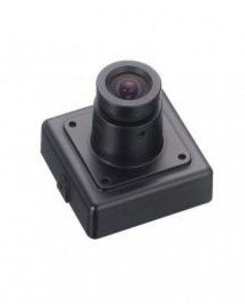 KT&C KPC-VSN700NHV 550TVL Indoor Mini Square Camera, 4-8mm Lens