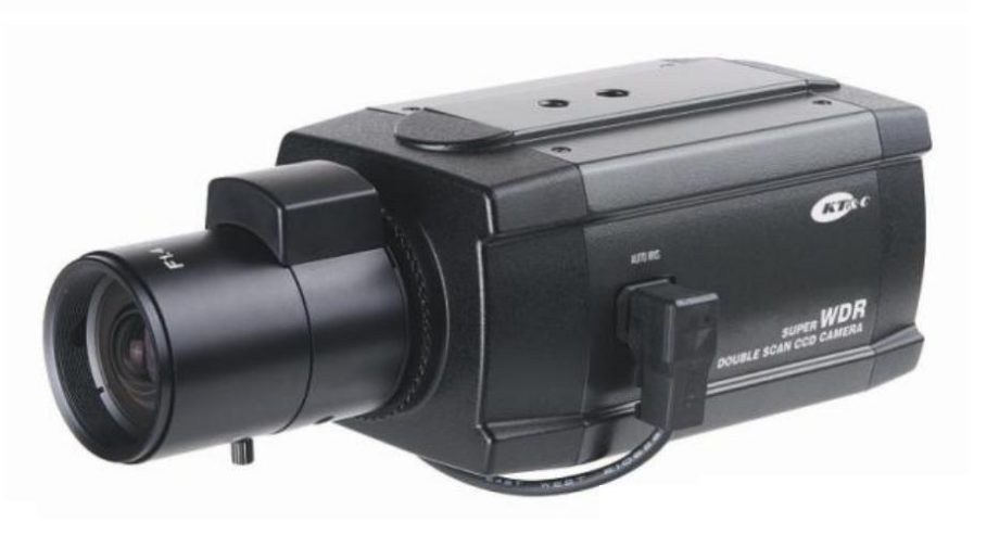 KT&C KPC-WDR4200NH 550 TVL WDR Innovative Professional Box Camera, C/CS Mount