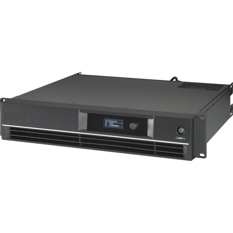 Bosch L1800FD-US 2 x 950W DSP Power Amplifier with FIR Drive, XLR/NL4 Connectors