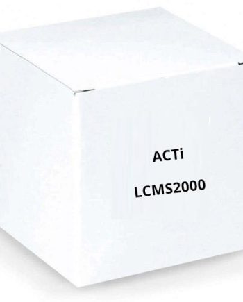ACTi LCMS2000 Online Registration License Key for Central Management System 2.0