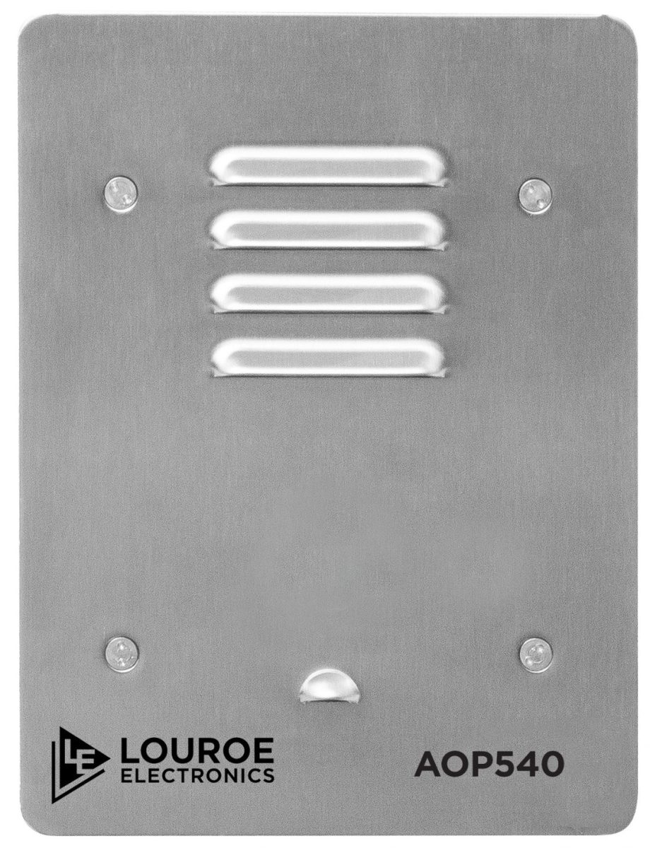 Louroe Electronics LE-540 Speakerphone Full-Duplex Communication and DSP technology