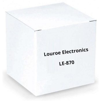 Louroe Electronics LE-870 Ceiling Mount Digital IP Microphone with Audio Analytics Capability