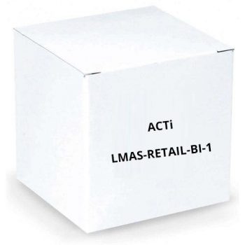 ACTi LMAS-Retail-BI-1 Single Channel Software-Based Retail Application