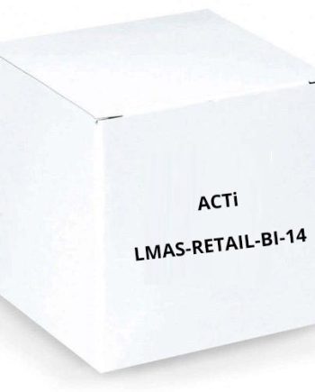 ACTi LMAS-Retail-BI-14 Single Channel Software-Based Retail Application