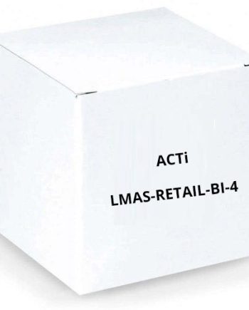 ACTi LMAS-Retail-BI-4 Single Channel Software-Based Retail Application