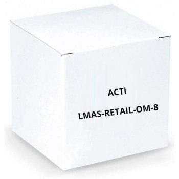 ACTi LMAS-Retail-OM-8 Single Channel Software-Based Retail Application