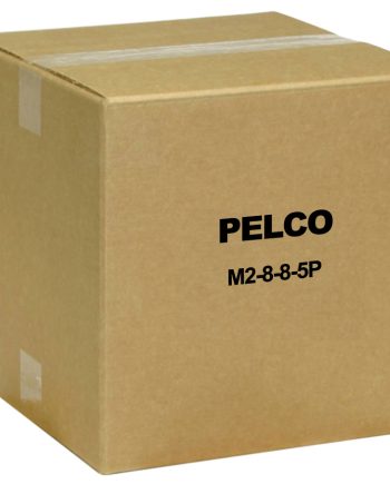 Pelco M2-8-8-5P 1-5 Megapixel CS Mount Varifocal Lens, 2.8-3.5 mm, f/1.2