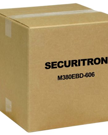 Securitron M380EBD-606 Eco Maglock with 12/24VDC BondSTAT and DPS in Satin Brass