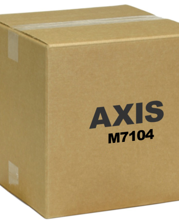 Axis 01679-001 Cost-effective 4 Channel Video Encoder with Zipstream