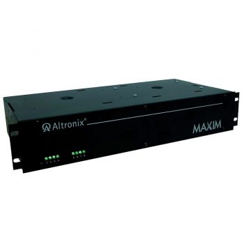 Altronix MAXIMAL1RHD Access Power Controller w/ Power Supply/Charger, 8 PTC Class 2 Relay Outputs, 12/24VDC @ 4A, 115VAC, 2U