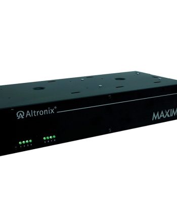 Altronix MAXIMAL1RHD Access Power Controller w/ Power Supply/Charger, 8 PTC Class 2 Relay Outputs, 12/24VDC @ 4A, 115VAC, 2U