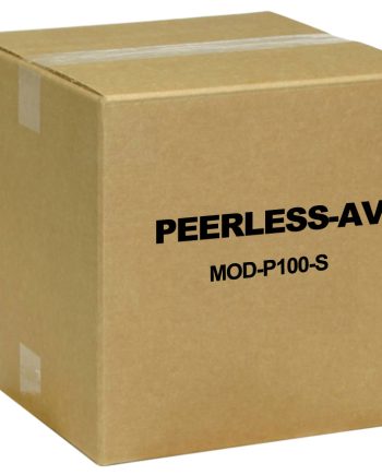 Peerless-AV MOD-P100-S 39″ (1m) Length Extension Pole for Modular Series Flat Panel Display and Projector Mounts, Silver