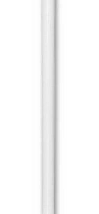 Peerless-AV MOD-P200-W 78″ (2m) Length Extension Pole for Modular Series Flat Panel Display and Projector Mounts, White