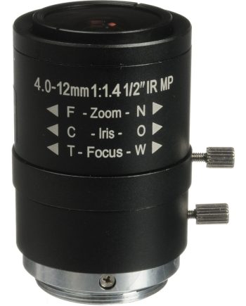 Arecont Vision MPL4-12 4-12mm Manual Iris Varifocal Lens