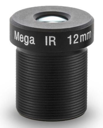 Arecont Vision MPM12.0A 12mm, 1/2.5″ F1.6 M12-Mount, Fixed Iris, IR Corrected Lens