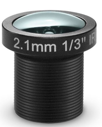 Arecont Vision MPM2.1 2.1mm, 1/3″ F1.8, M12-Mount, Fixed Iris, IR Corrected Lens