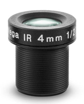 Arecont Vision MPM4.0A 4mm, 1/2.5″ F1.6 M12-Mount, Fixed Iris, IR Corrected Lens