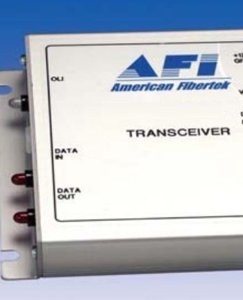 American Fibertek MR-0500SL 20mA Current Loop Data Transceiver, Single-Mode, ST Connectors
