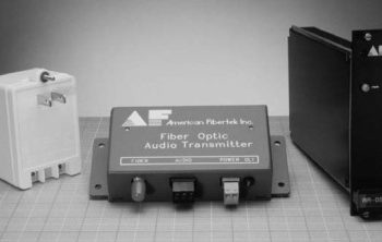 American Fibertek MR-05B-13-12VDC Audio Module Rx – FM – 1300nm 20dB MM