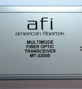 American Fibertek MR-2200E Two Way Video Module Receiver, Multi-Mode
