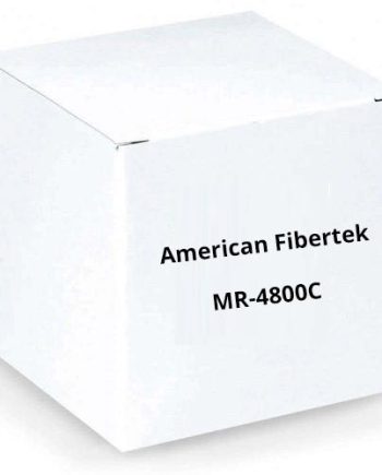 American Fibertek MR-4800C 2 Way Video  2 Way Audio Module Rx 1310/1550nm 10dB SM 1 Fiber