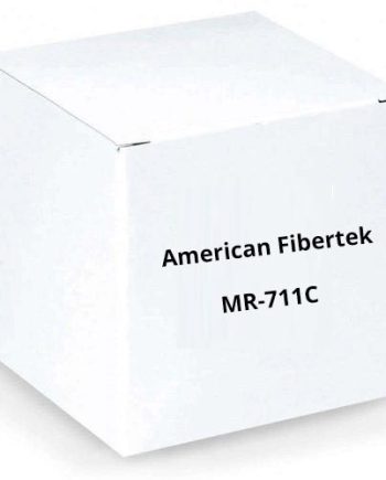 American Fibertek MR-711C 8 Bit Video & Sensornet Data Module Rx 1310/1550nm 12dB 4 Km MM 1 Fiber