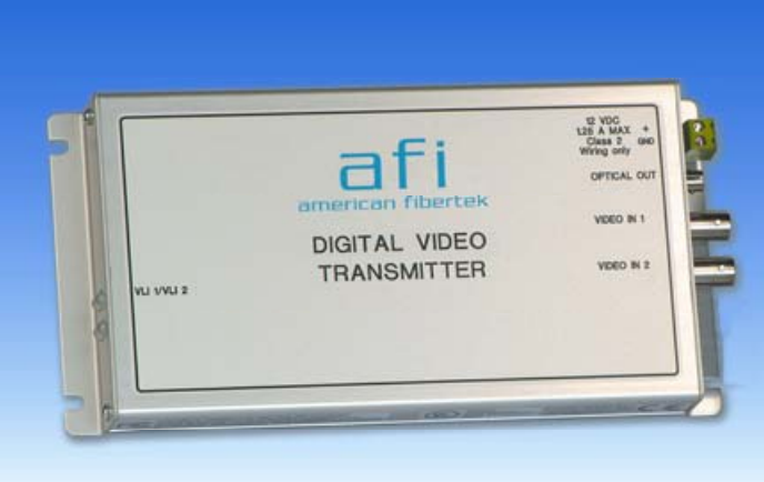American Fibertek MR-720C-SL Two Channel Digital Video 8 Bit  Module Rx – Single Fiber 1310nm 12dB SM
