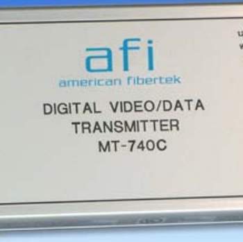 American Fibertek MR-740C 4 Channel 8-Bit Digital Video Receiver, Multimode