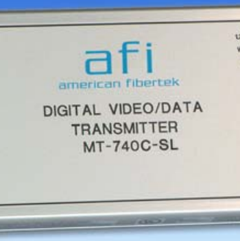 American Fibertek MR-740C-SL 4 Channel 8-Bit Digital Video Receiver, Singlemode