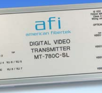 American Fibertek MR-780C-SL 8 Channel Digital Video Receiver, Singlemode