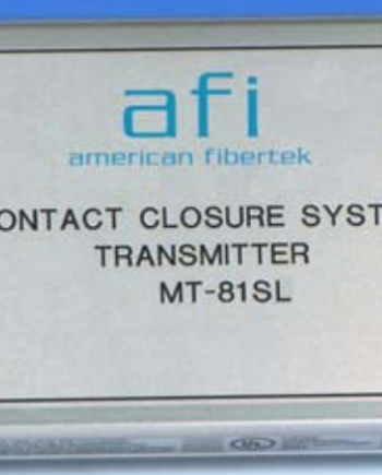 American Fibertek MR-82SL 16 Channel Contact Closure System, Module Receiver
