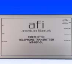 American Fibertek MR-86C-SL Telephone System (POTS) Module Rx 1310/1550nm 21dB SM